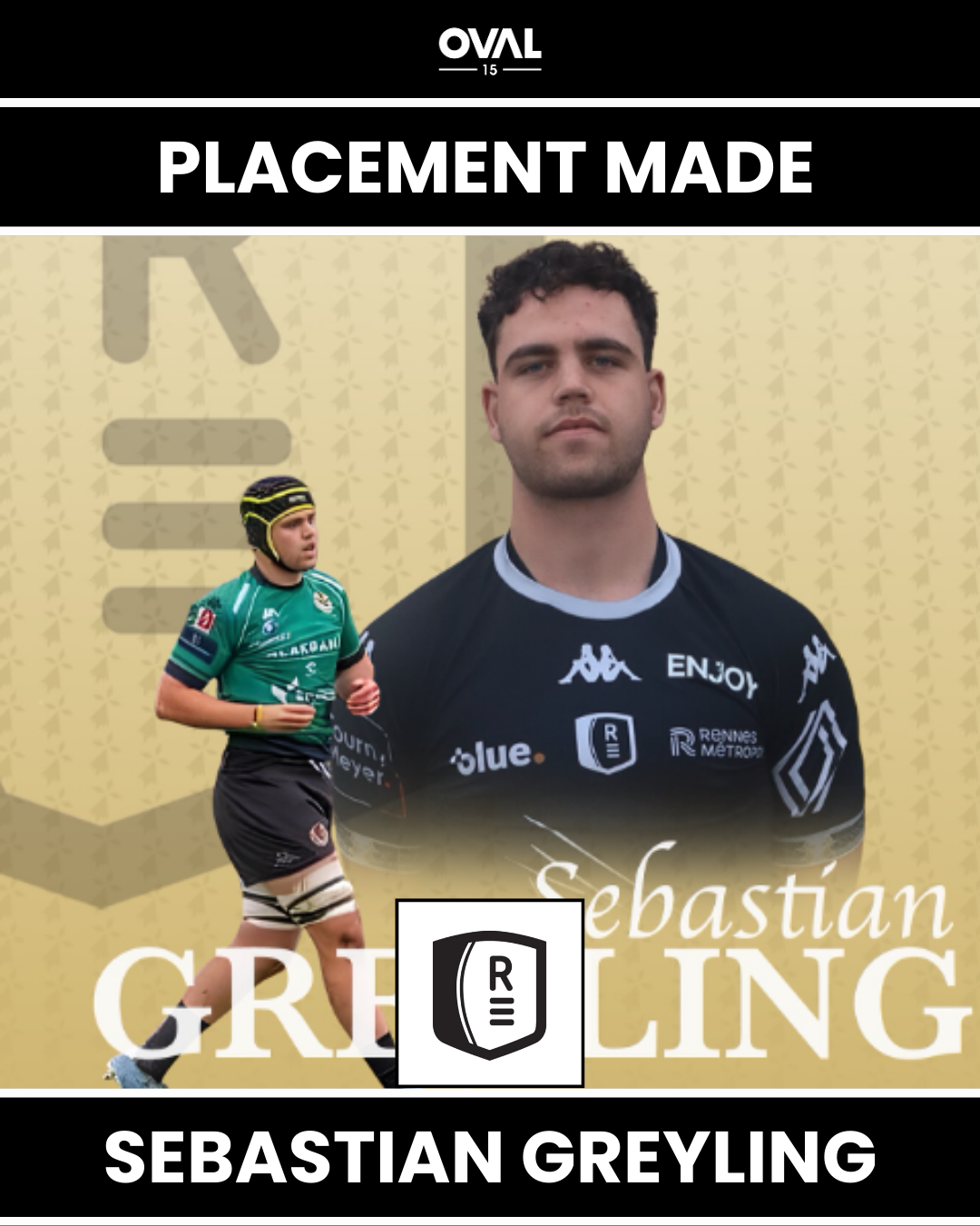 PLACEMENT MADE: SEBASTIAN GREYLING